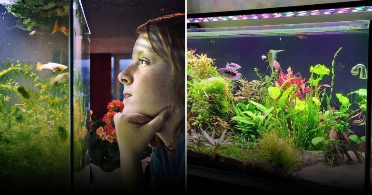 Аквариумная вода: живая подкормка для растений
