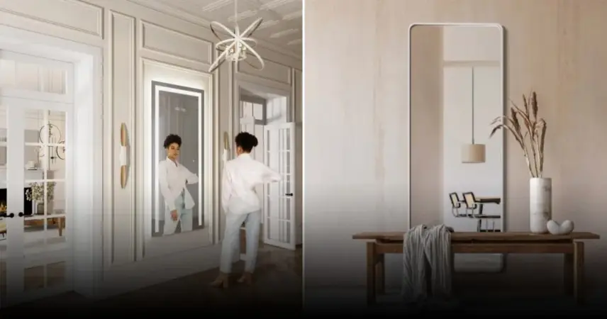 Стеклянные двери в прихожей: как свет и зеркала создают простор и уют