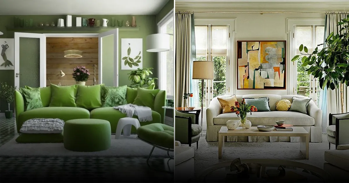 Гостиная как пазл: правило 3 точек помогает создать гармонию и уют