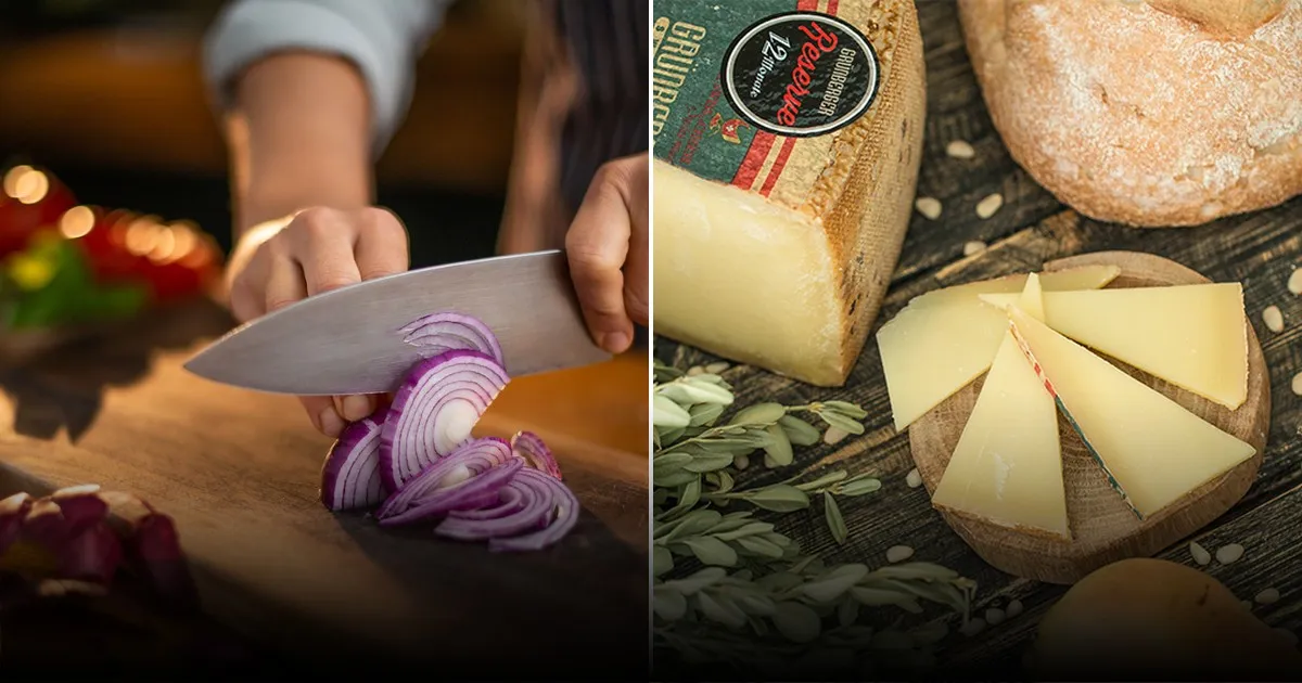 Почему стоит опускать нож в горячую воду при нарезке тортов и сыра