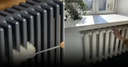 Эксперимент с солью и радиатором отопления для улучшения микроклимата дома