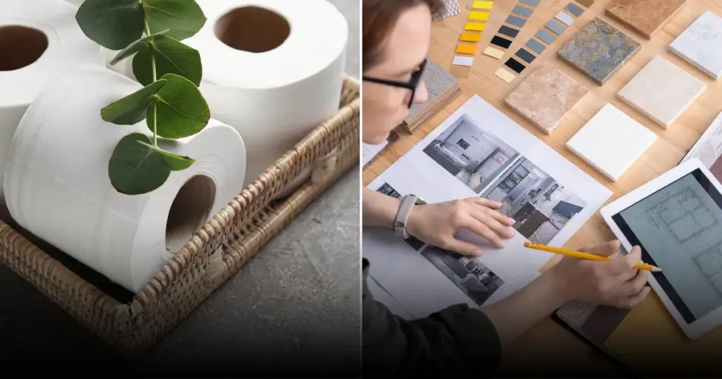 Почему дизайнеры избегают черной глянцевой плитки в ванной