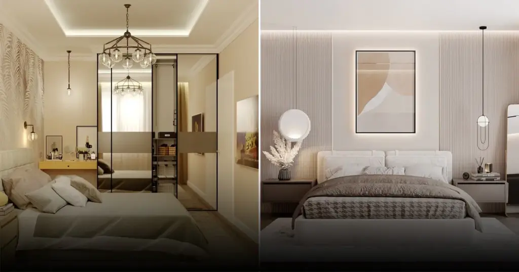 Идеальное освещение для спальни: многоуровневый подход и современные решения