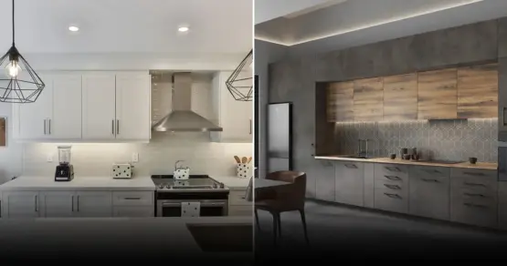 Стеклянный стол в маленькой кухне: плюсы и минусы